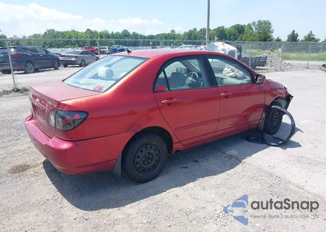2004 Toyota Corolla Le из США, поврежденный, VIN 2T1BR32E94C302651